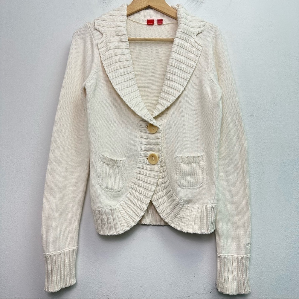 Esprit Button Sweater Shrug Cardigan Size Medium - Picture 2 of 8
